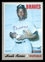 1970 Topps Baseball #500 Hank Aaron NM *e4
