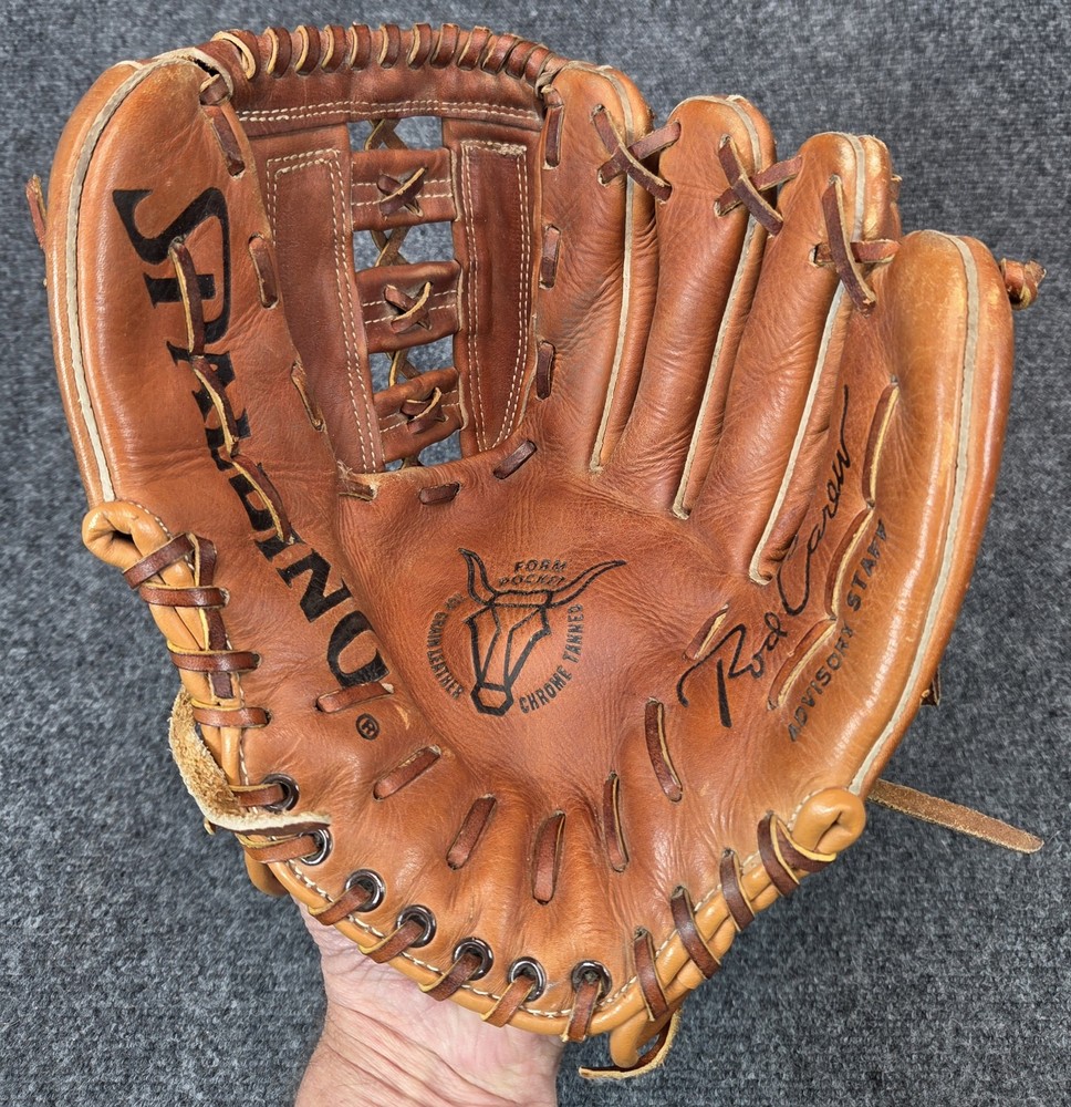 Spalding Rod Carew Baseball Glove 42-5355 Vintage
