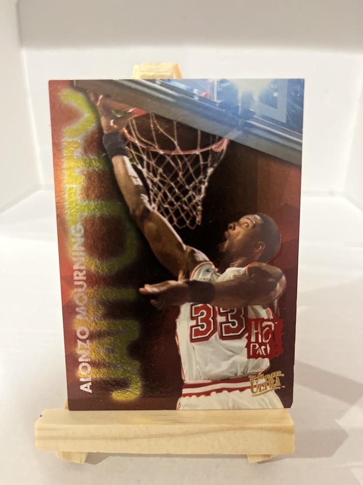 1995-96 Fleer Ultra – Jam City Alonzo Mourning #7 Hot Packs