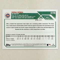 2023 Topps Holiday SSP KODAI SENGA RC ROOKIE Super Short Print Code 515 Mets