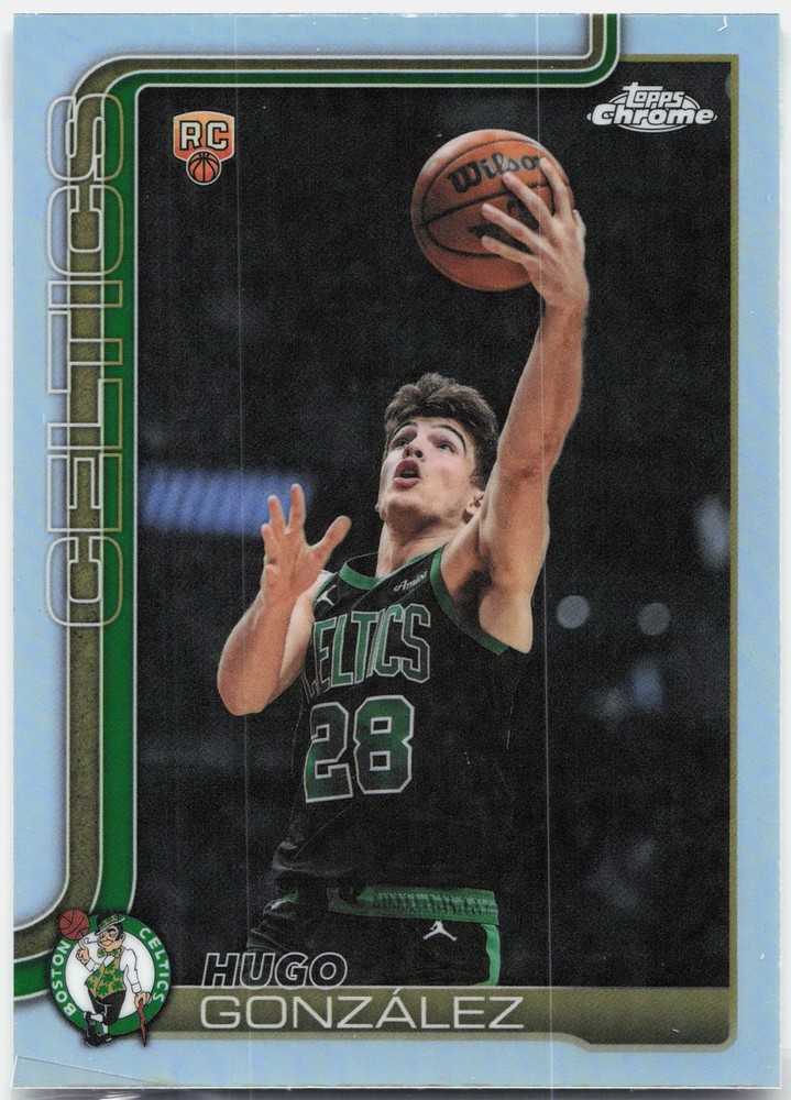 #178 Hugo González Topps Chrome refractor