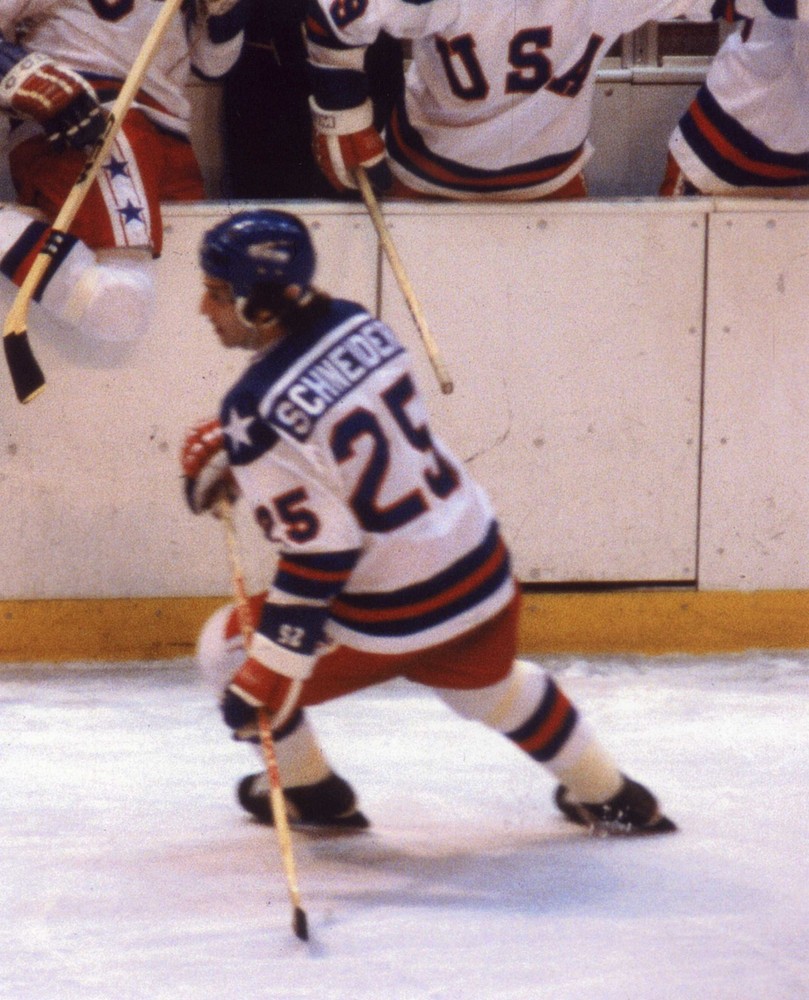 BUZZ SCHNEIDER USA OLYMPIC HOCKEY 8X10 SPORTS PHOTO (T)