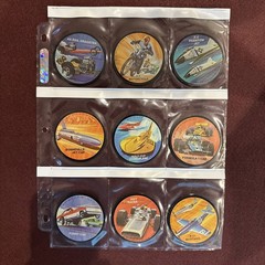 1971 Mattel Instant Replay SPEED MACHINES 1 Records – Collection of All 9 Discs