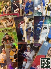 Hockey – 100 Card Lot – Rookies, Parallels, Memorabilia, Autos, Numbered