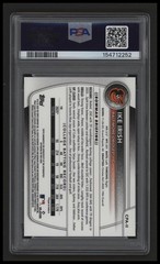 2025 Bowman Draft Ike Irish 1st Bowman Chrome Orange Auto /25 PSA 10 Orioles