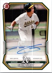 2026 Bowman #BPA-GT Gavin Turley Prospect Autographs