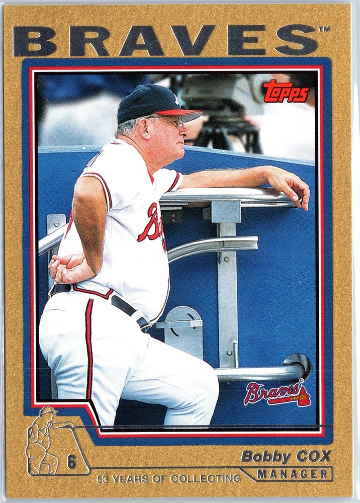 2004 Topps #269 Bobby Cox Gold #/2004
