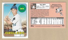 2018 Topps Heritage MINORS Will Smith #5 Drillers Dodgers RC