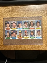 1974 Topps Stamps 12 Stamp Panel Don Sutton Tom Seaver Bert Blyleven Ron Santo