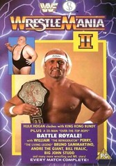 1986 WRESTLEMANIA 2 ANDRE THE GIANT WINS BATTLE ROYAL 4/7 CCTV TICKET POP1 PSA 3