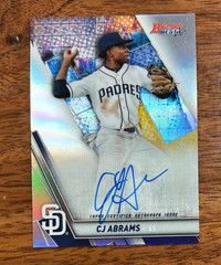 CJ Abrams Bowman&rsquo;s Best of 2019 Autograph Auto Card B19-CJA 26857