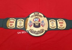 Jay Briscoe ROH world Heavyweight Championship Wrestling Title Belt Tribute Belt