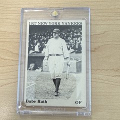 1975 TCMA 1927 New York Yankees – NNO – Babe Ruth – VG