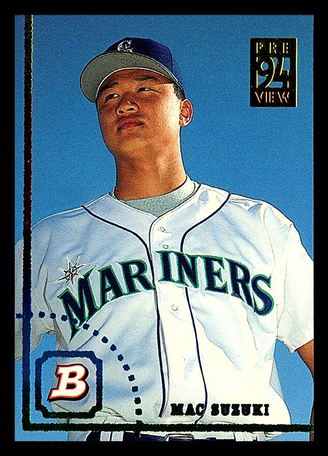 1994 Stadium Club #9 Mac Suzuki 1994 Bowman Previews