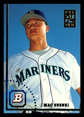 1994 Stadium Club #9 Mac Suzuki 1994 Bowman Previews