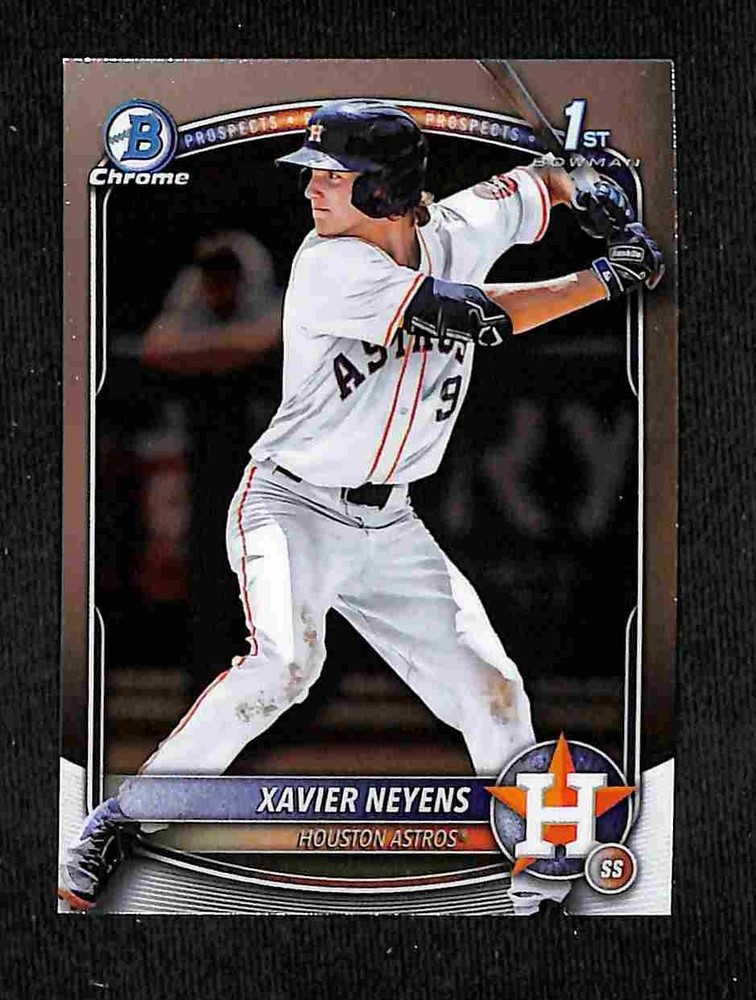 2025 Bowman Draft – Xavier Neyens Chrome 1st Bowman #BDC-2 Houston Astros