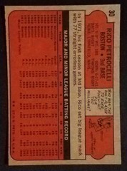 1972 Topps #30 Rico Petrocelli Boston Red Sox EX-MINT (surface issue)