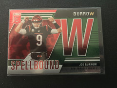 2024 Panini Donruss Elite – Spellbound Joe Burrow W #40 Green Bengals, LSU