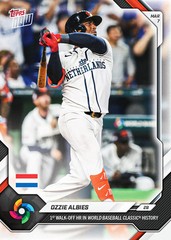 2026 Topps Now World Baseball Clasic Ozzie Albies – #WB11 – In Stock