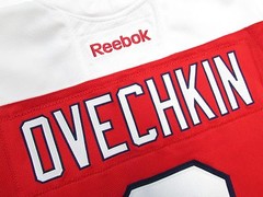 WASHINGTON CAPITALS THIRD ANY NAME/NUMBER 100 ANNIVERSARY REEBOK EDGE 2.0 JERSEY