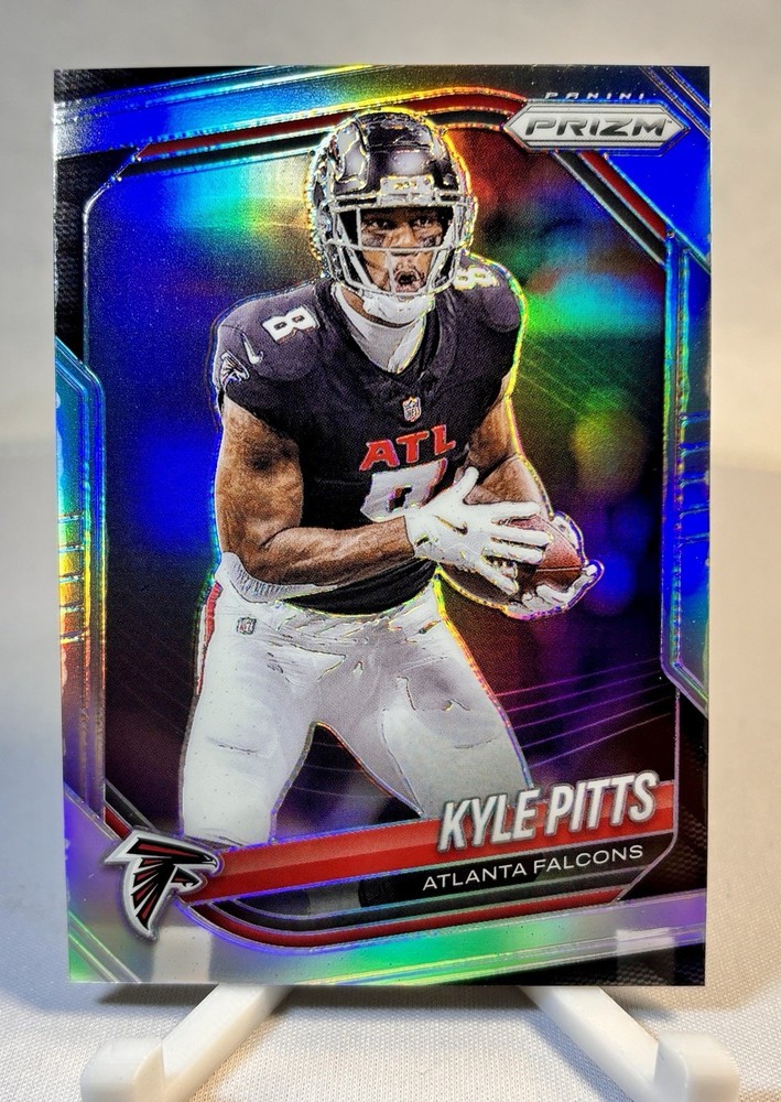 2025 Panini Prizm Silver Prizm Kyle Pitts #222 Atlanta Falcons