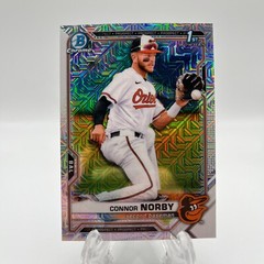 2021 Bowman Draft Chrome Asia Mojo Refractor Connor Norby #BDC-50 *SEE