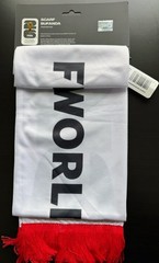 FIFA World Cup 2026 USA Scarf Official White Blue Red Unisex 26