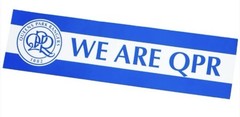 Official Queens Park Rangers FC QPR Car Window Long Sticker We Are QPR