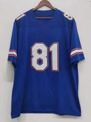 Men&rsquo;s Custom Stitched #81 Hernandez White/ Red/Navy Jersey XS – 5XL NEW