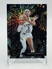2025 Panini Select WNBA #239 DiJonai Carrington Courtside Silver Party Prizm