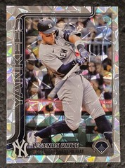 AARON JUDGE 2025 Topps Update #US86 DIAMANTE Foil Legends Unite NY Yankees 🔥