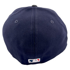 New Era Boston Red Sox MLB Stadium Patch Navy Black/Red UV 59Fifty Fitted Hat