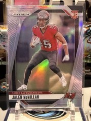 2024 Panini Prizm – Rookies Jalen McMillan #338 Silver Prizm (RC) GL 13D