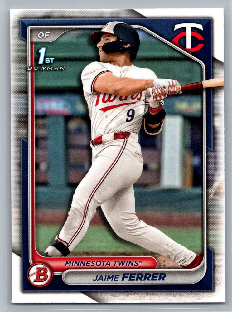 2024 Bowman Draft #BD-167 Jaime Ferrer Green #/99