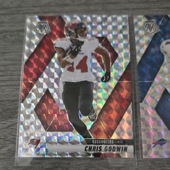 Panini Mosaic 2025 NFL Prizm Chris Godwin #167 James Cook #201 2-Card Lot