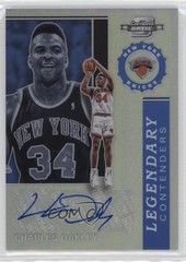 2019-20 Panini Contenders Optic Legendary /125 Charles Oakley #LC-CHO Auto 02l6