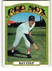 1972 Topps #2 Ray Culp – SEE PHOTOS