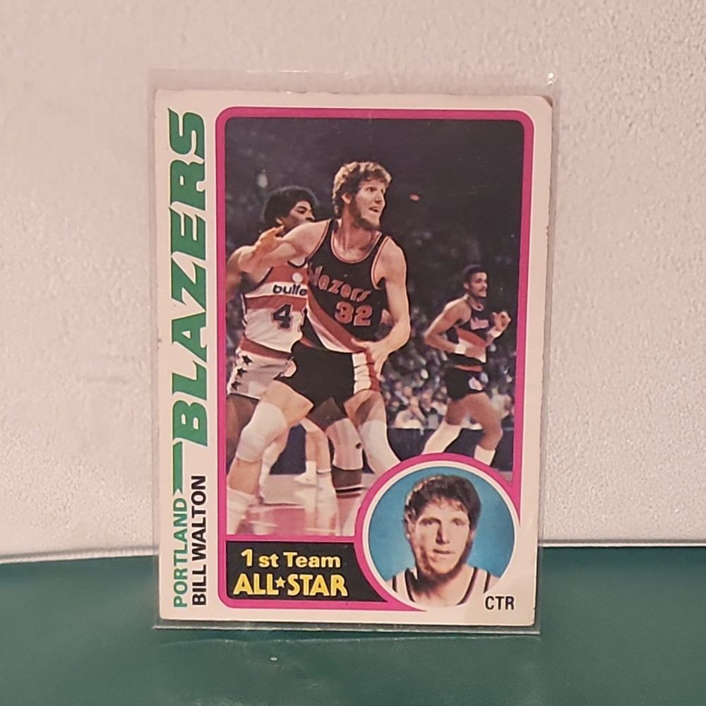 Topps 1977-78 Bill Walton All-Star 1st Team #1 Portland Trail Blazers NBA