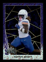 ASHTON JEANTY 2024 LEAF METAL COLLECTIVE PROMOTIONAL SET #90B-1 PURPLE /199