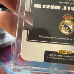 2016-17 Panini Donruss – The Beautiful Game Signatures Karim Benzema #BG-KB…