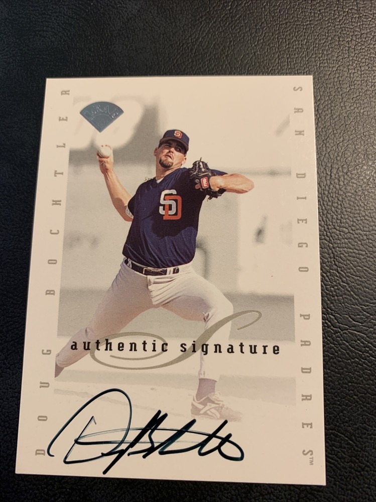 Doug Bochtler ,,￼ Autograph 1996 Leaf Donruss Signature Baseball Card Cb24