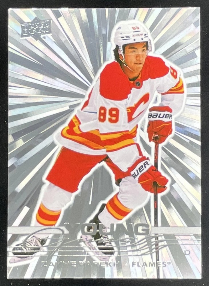 2025-26 Upper Deck Series 1 Outburst Silver #236 Zayne Parekh Young Guns RC