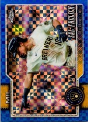 2026 Topps Chrome #60 Sal Frelick Blue X-Fractors #/150