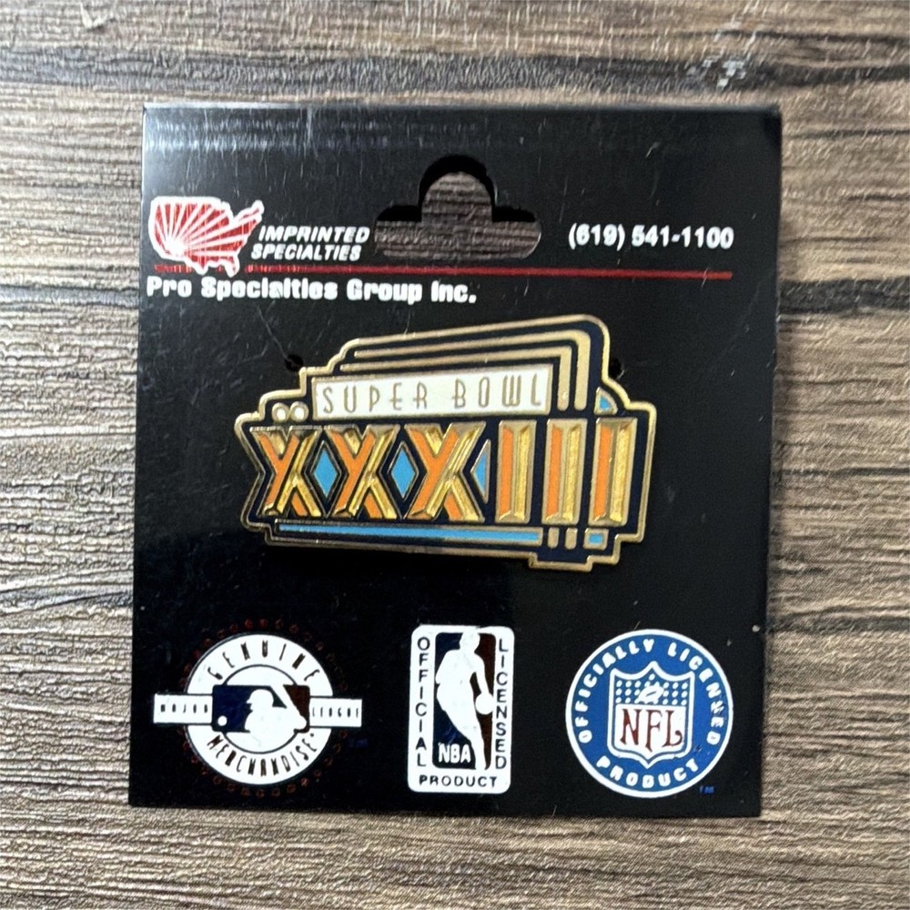 Pro Specialties Group Inc. Super Bowl XXVIII Officially Licensed NFL Enamel Pin
