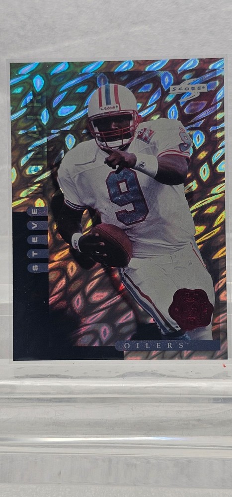 1998 Score #PP13 Steve McNair Artist&rsquo;s Proofs Tennessee Oilers
