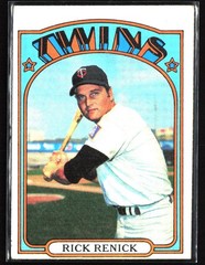 1972 Topps #459 Rick Renick