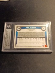 2011 Topps Chrome Cam Newton RC Xfractor #1 BGS 9 MINT Panthers RC *CASE CRACKED