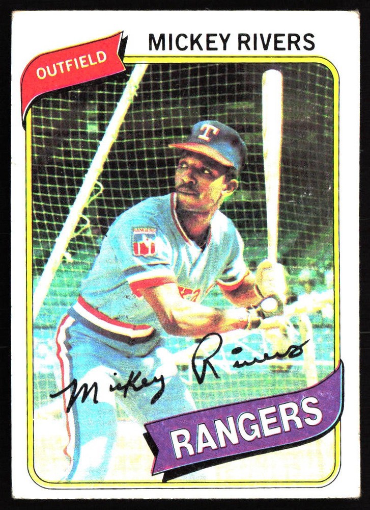 1980 Topps #485 Mickey Rivers