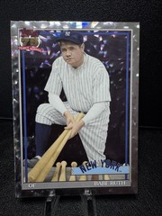 2026 Topps Series 2 1991 Design Silver Crackle #91B2-50 Babe Ruth Yankees