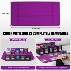 5 Row 3900+ Trading Card Storage Box with Commander Display